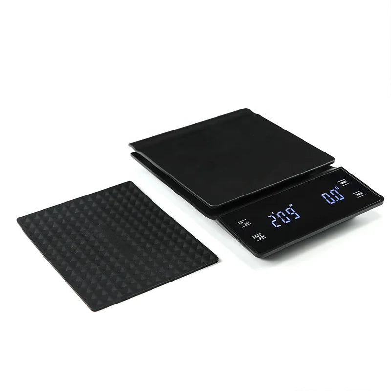 3kg-0.1g Digital Coffee Scale with Timer and LED Display